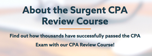 Surgent CPA Review Course | FREE Trial | 20% DISCOUNT